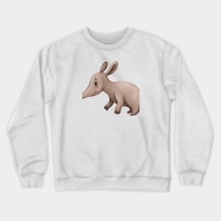 Cute Aardvark Drawing Crewneck Sweatshirt